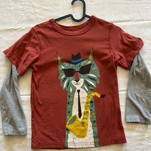 Tea Collection long sleeve tee size 10